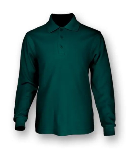 Picture of Bocini, Unisex Adults Back L/S Polo